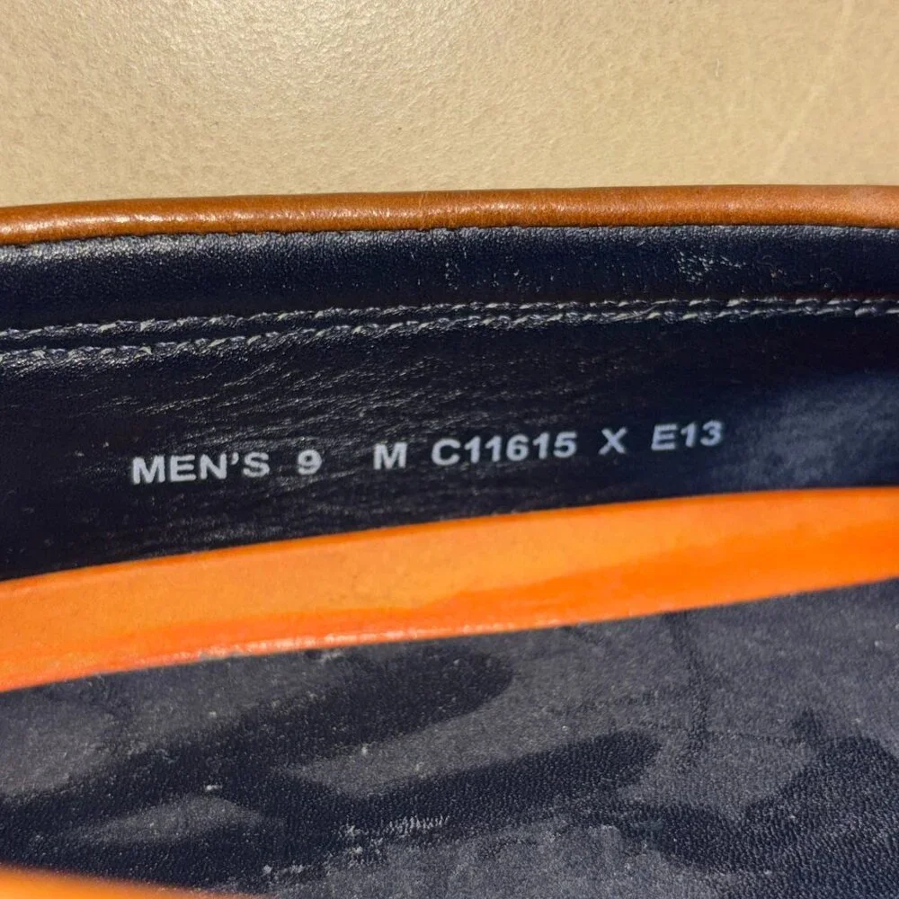 Cole Haan Brown Leather Penny Loafers